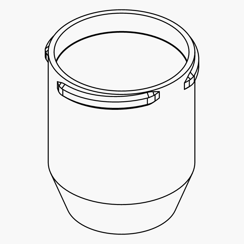 接管容器 340 mL